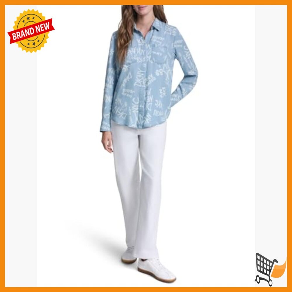 Regular Fit Button Down Shirt With Split Back And… - image 2